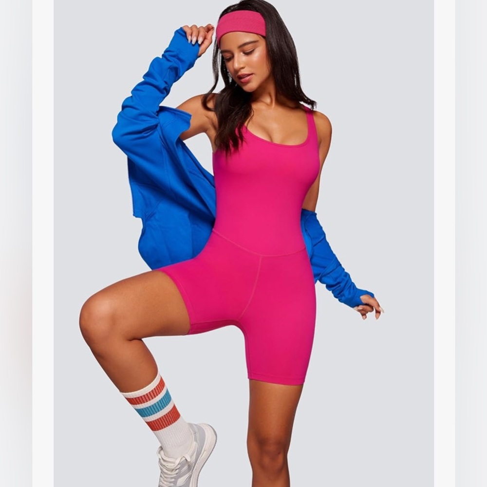 CRZ YOGA Granita Pink Jumpsuit